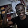 African first: Cameroon-born fashion designer Imane Ayissi at work in his Paris studio