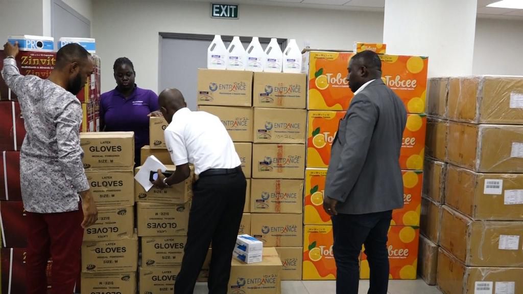 Covid-19: Tobinco Pharmaceuticals donates GHS251,000 worth of medical supplies to MOH