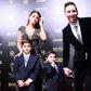 Lionel Messi in Paris with his family before collecting his sixth Ballon d'Or award on Monday