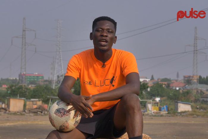 Lucky Sarpong: The freestyle footballer striving to put Ghana on the map