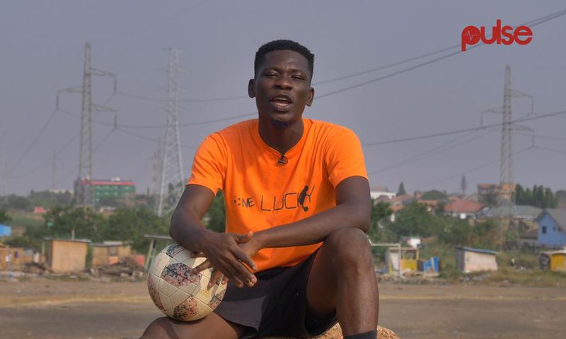 Lucky Sarpong: The freestyle footballer striving to put Ghana on the map