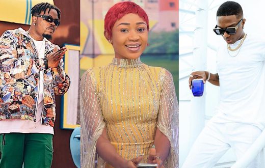 Olamide, Akuapem Poloo and Wizkid