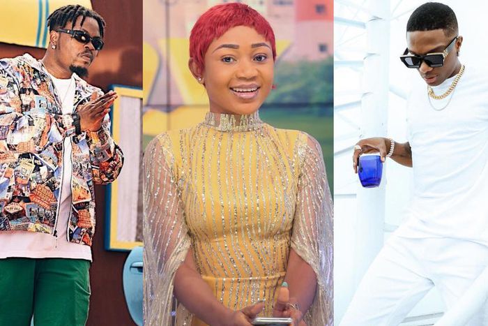 Olamide, Akuapem Poloo and Wizkid