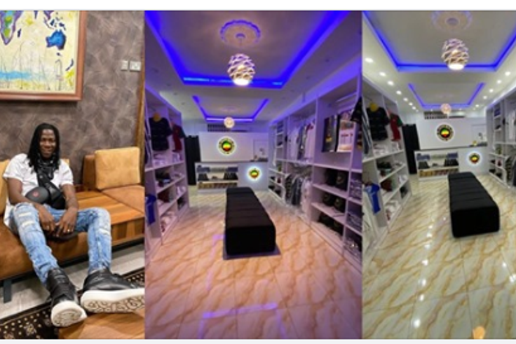 Stonebwoy's mega shop