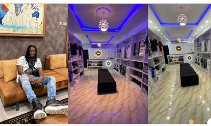 Stonebwoy's mega shop