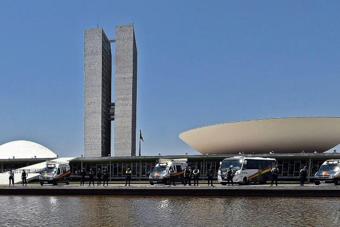 There are several proposals for streamlining Brazil's tax system, one of the world's most complicated and time-consuming, but it will not be easy to get one through Congress (pictured October 2015)