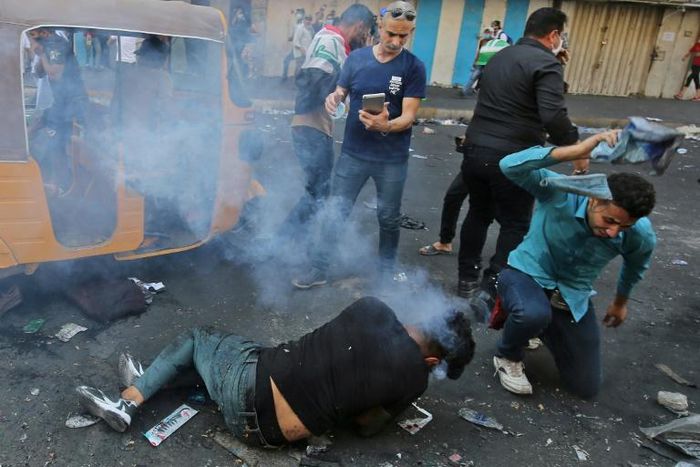The United Nations had already documented 16 deaths from the military-grade canisters, which are up to 10 times heavier than regular tear gas grenades and can pierce skulls or lungs