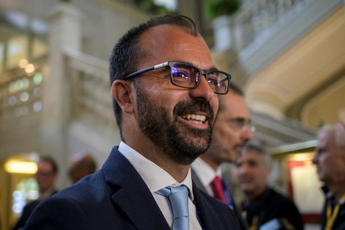 Italian Education Minister Lorenzo Fioramonti, pictured in September 2019, has resigned