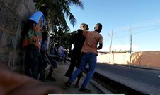 Street Boy Mohammed with friends