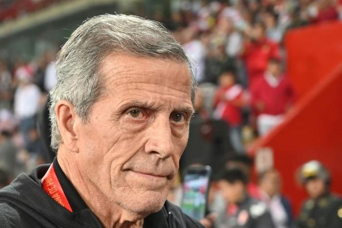 Uruguay's coach Oscar Washington Tabarez has been laid off