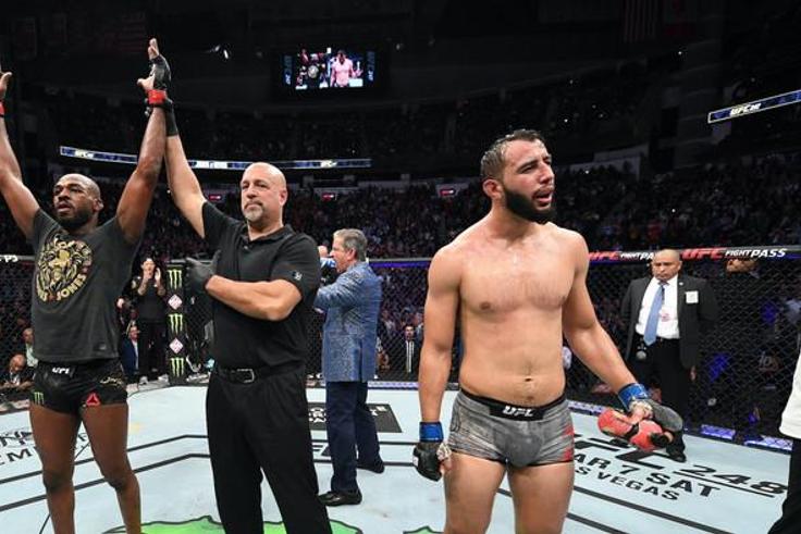 Jon Jones wins
