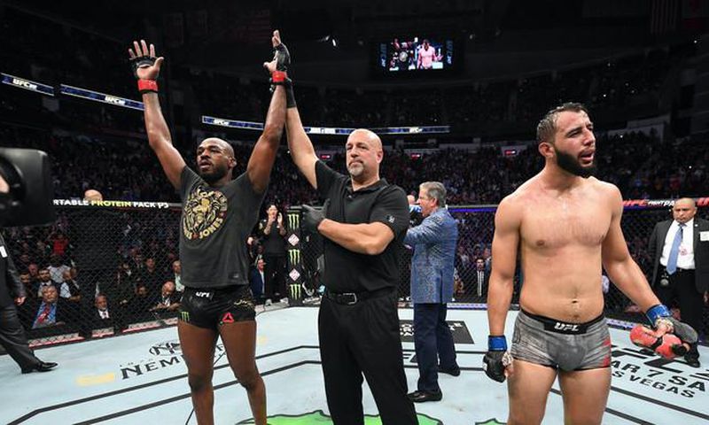 Jon Jones wins
