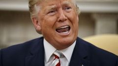 Donald Trump expresses surprise as Nigerian artist draws an unbelievable portrait of him (photos)