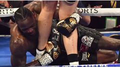 Deontay Wilder was hospitalised after a brutal defeat to Tyson Fury