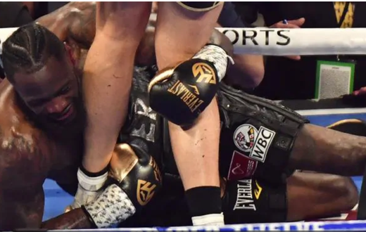 Deontay Wilder was hospitalised after a brutal defeat to Tyson Fury