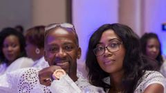 Rex Omar and wife Abiba