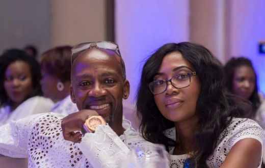 Rex Omar and wife Abiba
