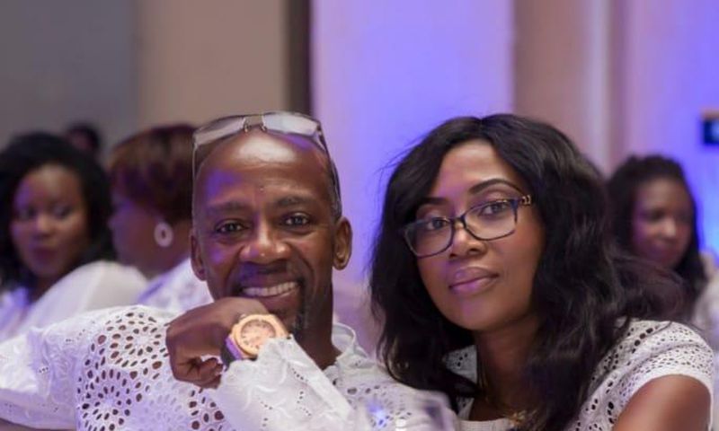 Rex Omar and wife Abiba