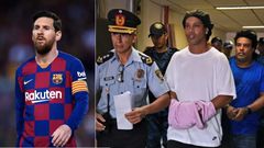Lionel Messi to spend €4million to help get Ronaldinho out of jail