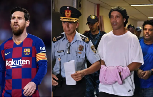 Lionel Messi to spend €4million to help get Ronaldinho out of jail