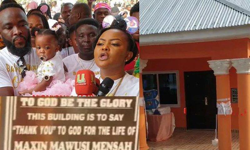 Nana Ama Mcbrown went on a gift-giving spree