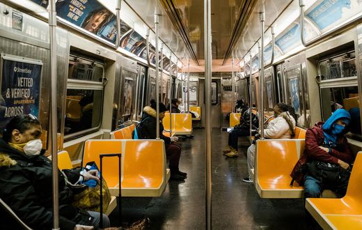 They Can't Afford to Quarantine. So They Brave the Subway.