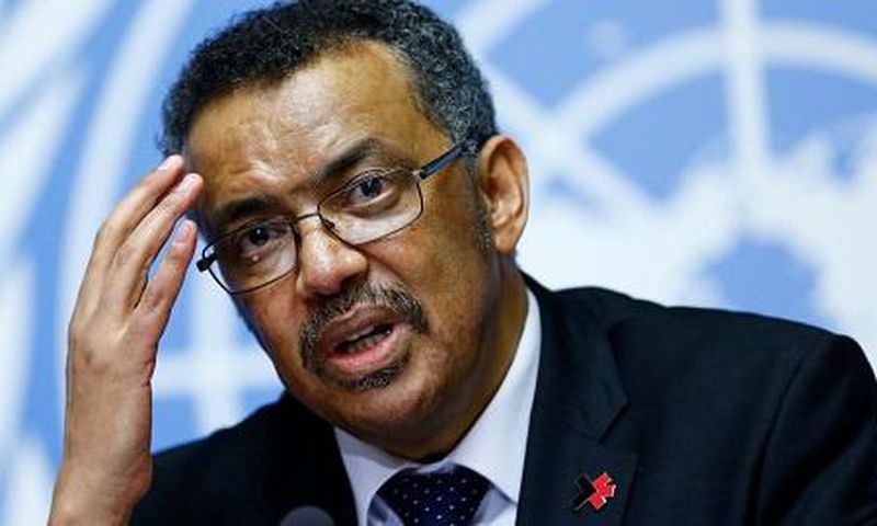 World Health Organization (WHO) Director-General Tedros Adhanom Ghebreyesus