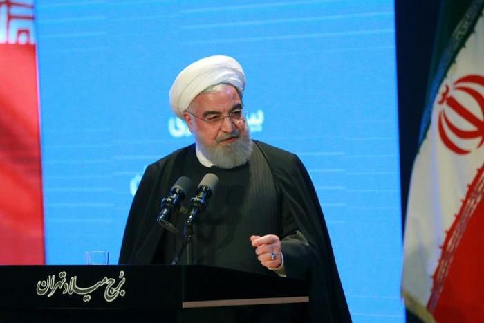 Iranian President Hassan Rouhani said that Tehran is willing to return to the negotiating table if the United States first drops sanctions
