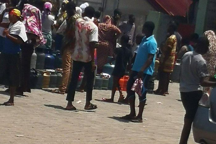 Coronavirus: Panic buying hits lockdown areas