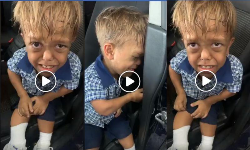 Mother in tears as 9-year-old son with dwarfism cries and threatens to kill himself due to bullying (video)