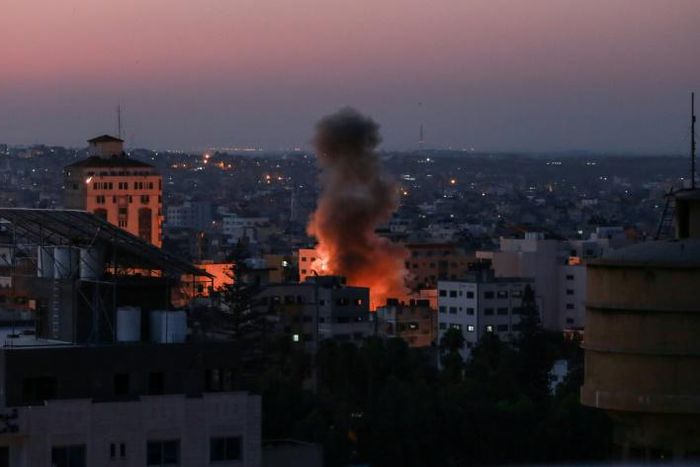 Israel's military killed a commander for Palestinian militant group Islamic Jihad and his wife in the Gaza Strip