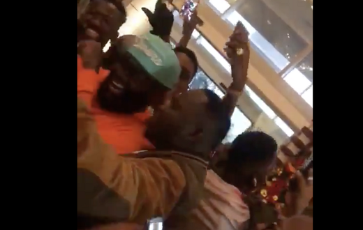 Rick Ross: Young Ghanaian rapper stuns American rapper on his arrival