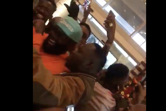 Rick Ross: Young Ghanaian rapper stuns American rapper on his arrival