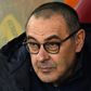 Under pressure: Maurizio Sarri took over as Juventus coach this season.