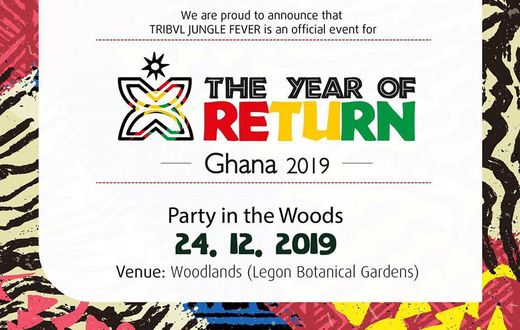 TRIBVL Africa presents‘Jungle Fever’, comes off Dec. 24 at Woodlands, Legon