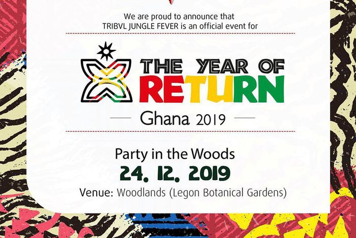 TRIBVL Africa presents‘Jungle Fever’, comes off Dec. 24 at Woodlands, Legon