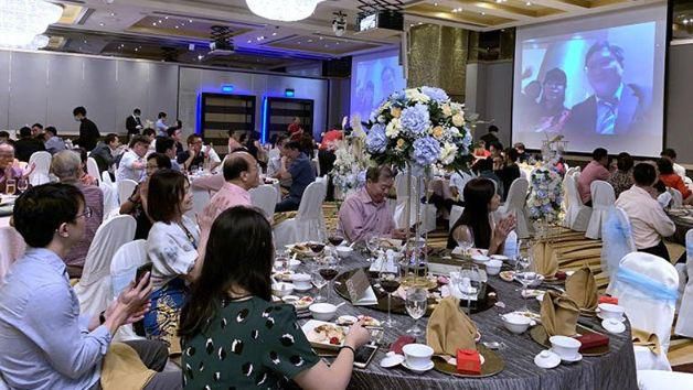 Couple attend their own wedding through livestream to avoid spreading Coronavirus