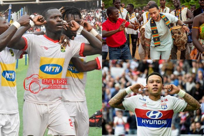 Memphis Depay collage