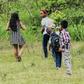 Children of former FARC combatants play in Columbia's La Montanita municipality