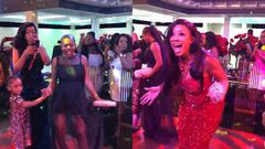 Nana Aba Anamoah surprises Serwaa Amihere with plush birthday