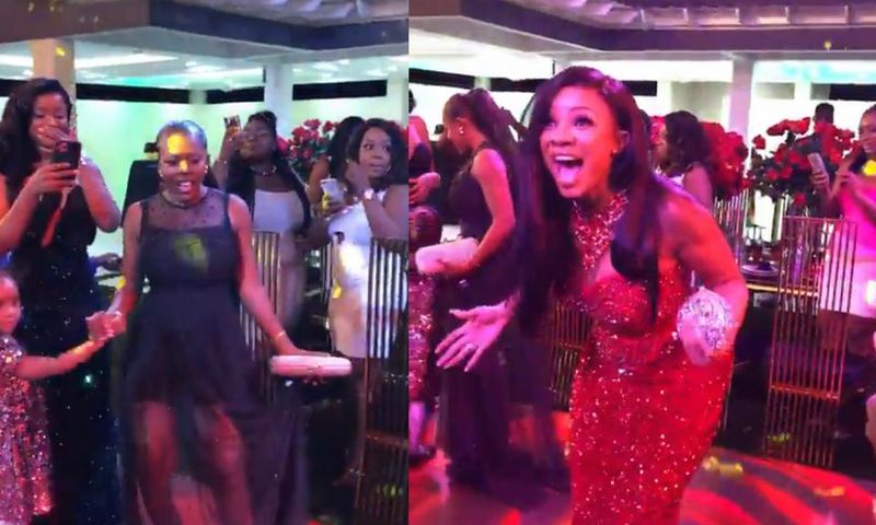Nana Aba Anamoah surprises Serwaa Amihere with plush birthday
