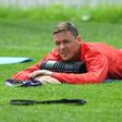 Manchester United' midfielder Nemanja Matic says he is training hard during the lockdown, teammate Juan Mata joked the Serbian is lying down instead