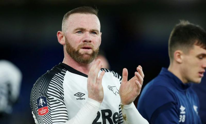Overspending: Wayne Rooney's Derby County have been charged by the EFL for breaching financial fair play rules
