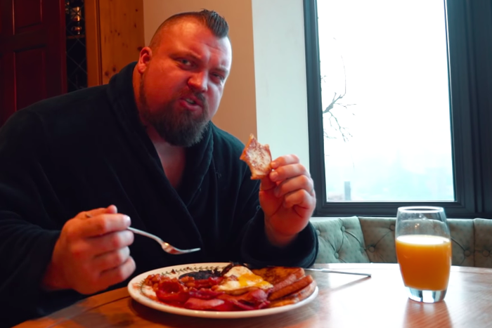 Eddie Hall Eats His Old World's Strongest Man Diet
