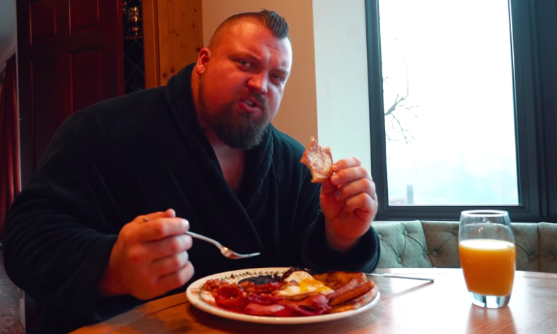 Eddie Hall Eats His Old World's Strongest Man Diet