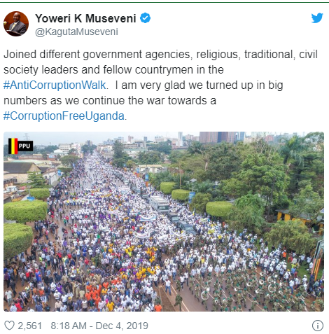 “Obesity is also a sign of corruption” – Museveni explains why he chose to lose weight