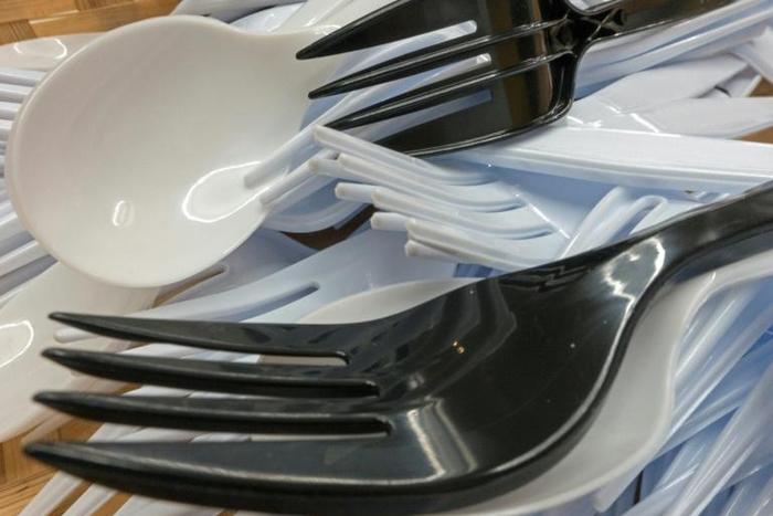 A new law in Slovakia will make it illegal to sell plastic plates, cups, cutlery, drink stirrers, straws and cotton buds, among similar items