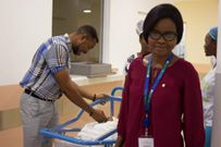 Lance Corporal Agbeko donates to patients at Korle-Bu hospital