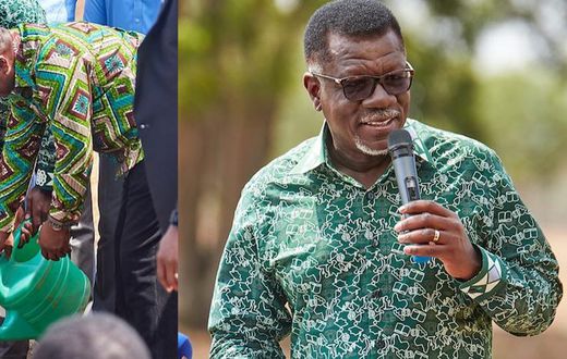 Pastor Otabil cuts sod for construction of Central University Hospital