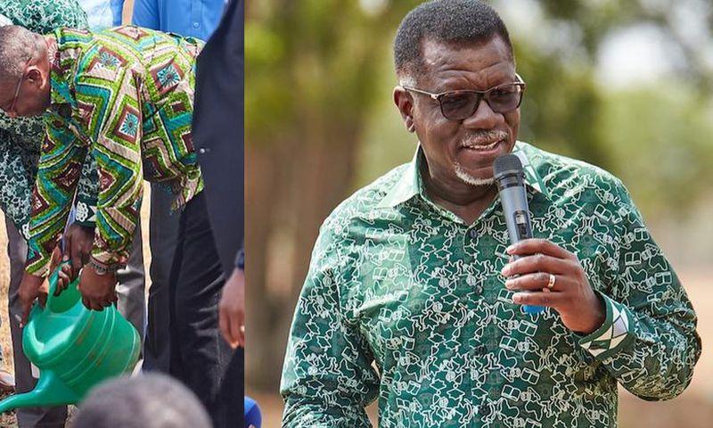 Pastor Otabil cuts sod for construction of Central University Hospital